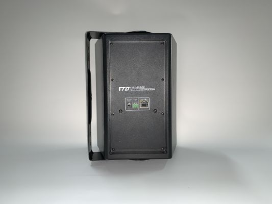 در فضای باز DC12V 15 وات شبکه IP سیستم PA کابین ABS بلندگوهای برق دار POE
