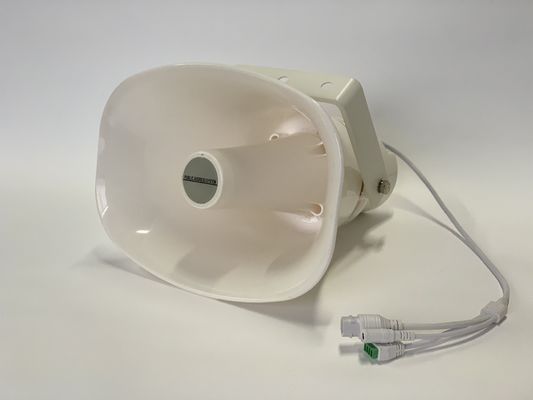 POE Powered IP Horn Speaker TCP/IP Network PAVA System Multicast Sound System