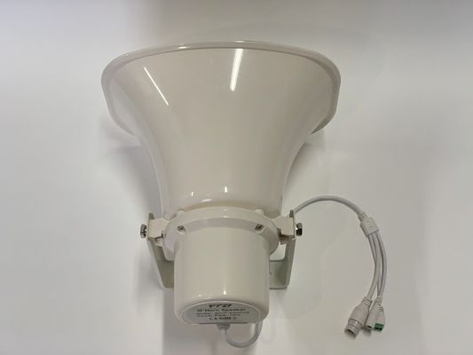 TCP/IP Network Outdoor PA Horn Speaker 30W POE Powered