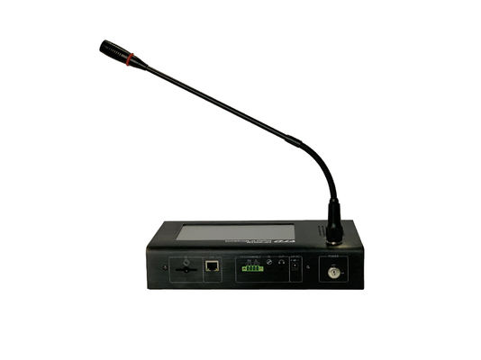 سیستم PA شبکه IP 24 ولت FTD DC 7 اینچی صفحه لمسی LCD میکروفون مبتنی بر IP از راه دور