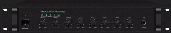 تقویت کننده سیستم Wifi PA 60W RMS 70V 100V Mixer Amplifier