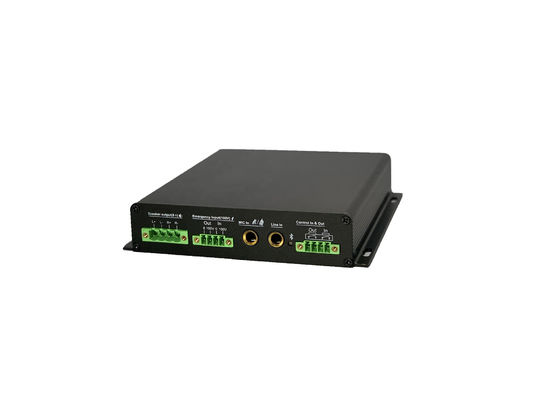 سیستم PA شبکه IP دیجیتال تقویت کننده پایه دیواری IP 8 اهم 2*15 وات