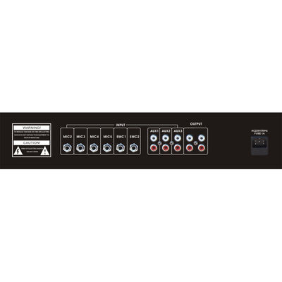 AC220V 240V سیستم آدرس عمومی پیش تقویت کننده صدا تجهیزات پردازش سیگنال