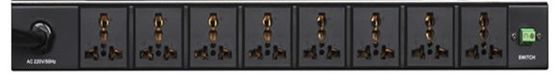 ODM ROHS 8 کانال PA Mixer Power Amplifier Power Sequencer 19 in Rack Mount
