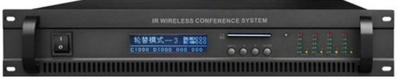 باتری روشن قابل شارژ سیستم های کنفرانس بی سیم سیستم صوتی دیجیتال DC12V