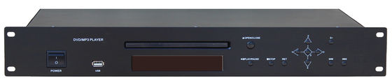 پخش کننده های دی وی دی صوتی با ارتفاع 1.5U CD DVD Mp3 Player کنترل از راه دور بی سیم IR