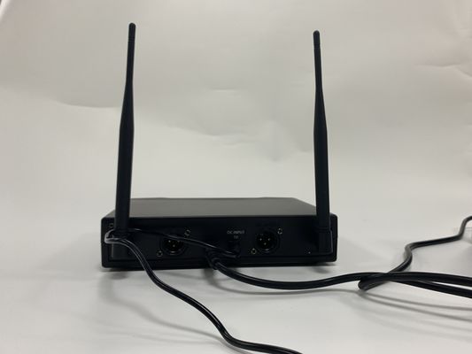 سیستم میکروفون بی سیم UHF کنترل صدا بلندگو حرفه ای PA با بلندگوی بلوتوث