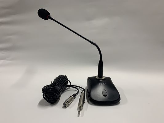 سیستم میکروفون FTD PA از میکروفون خازنی رومیزی OEM پشتیبانی می کند