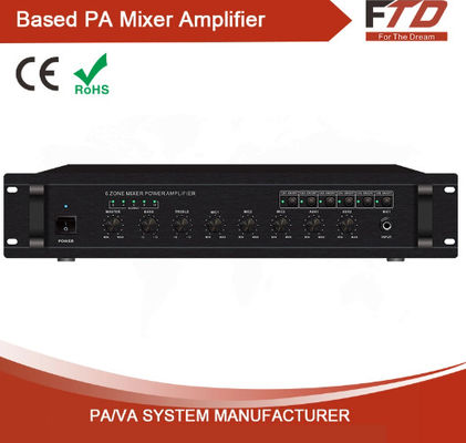 پاور میکسر تقویت کننده اقتصادی منطقه 6 تقویت کننده 3500 واتی تقویت کننده سیستم صوتی PA