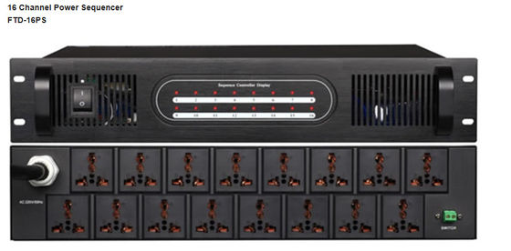 سیستم آدرس عمومی 16 کانال Power Sequencer 30w