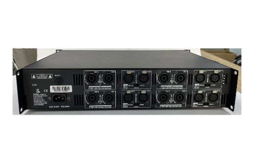تقویت کننده برق 8 کانال 8*300W تقویت کننده توان حرفه ای 8 اهم